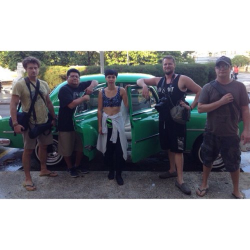 @fred_yurichuk &ldquo;Wanna go to Havana for just the weekend?&rdquo; You bet I do! #videoshoot #poetryofintuition #cuba #havana #timecapsule